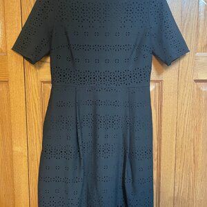 Black Banana Republic Midi Dress